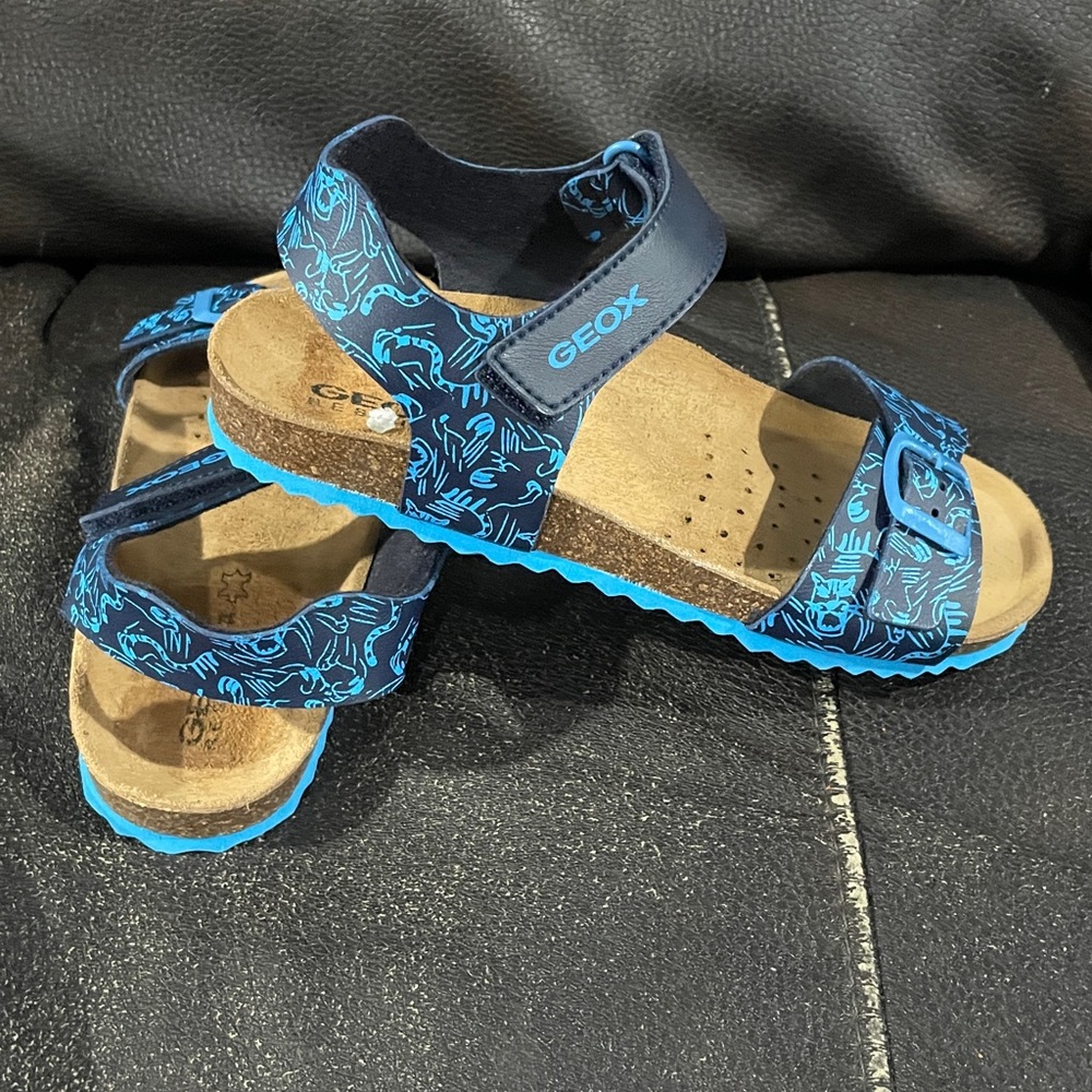 GEOX Ghita Sandals, Big boy size EU 34 USA 4 - Picture 2 of 5